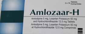 Amlozaar-H tabs 30's