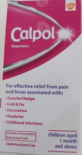 Calpol Suspension 100ml