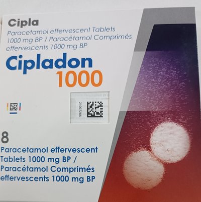Cipladon 1000mg Paracetamol Cipla