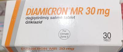 Diamicron MR 30mg Gliclazide Servier