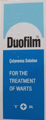 Duofilm cutaneous solution wart treatment