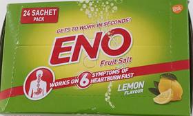 Eno Fruit Salt Lemon Flavour 24's
