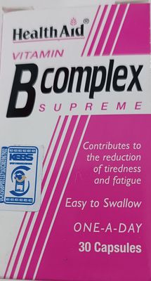 HealthAid Vitamin B Complex Supreme 30 capsules