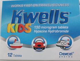 Kwells Kids tabs 12's
