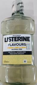 Listerine Flavours Fresh Lime & Mint (Alcohol Free Mouthwash)500ml