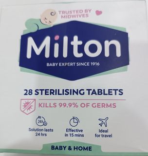 Milton Sterilising Tab's 28's