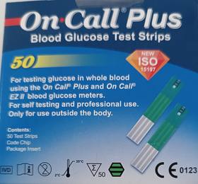 On Call Plus test strips 50s