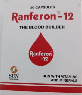 Ranferon 12 caps 30's