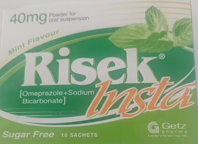 Risek Insta Sachets 40mg 10 sachets