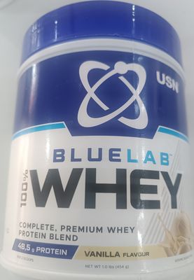 USN Bluelab 100% Whey Vanilla 454g