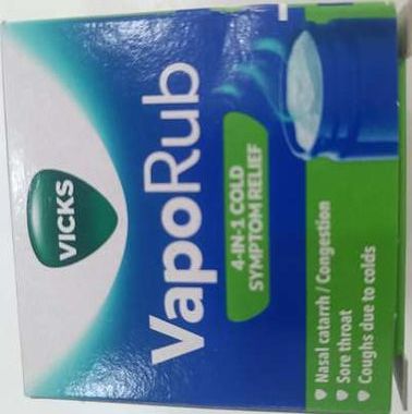 Vicks VapoRub 4-in-1 cold symptom relief