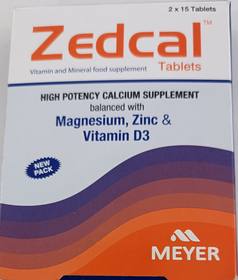 Zedcal Tablets 30's